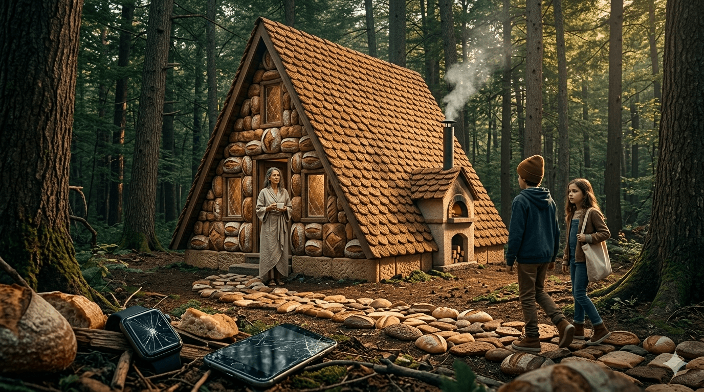 Lost in the Woods, Found in a Zero-Waste Sourdough Tiny Home